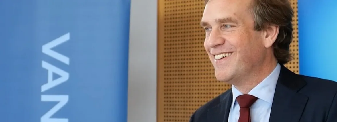 Foto Gijs tijdens Interview